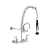 3Monkeez T-3M53449-C - Compact Stainless Steel Exposed Wall Mount Pre-Rinse