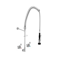 3Monkeez T-3M53810 - Stainless Steel Wall Stops & Elbow Pre-Rinse