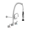 3Monkeez T-3M53816-C - Compact Stainless Steel Wall Stops & Elbow Pre-Rinse