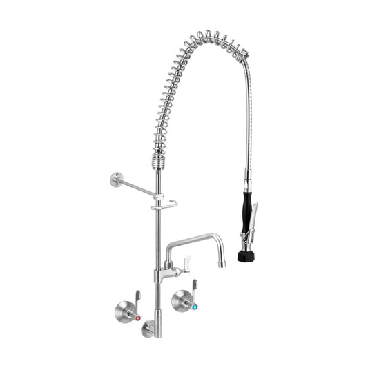 3Monkeez T-3M53822 - Stainless Steel Wall Stops & Elbow Pre-Rinse