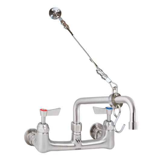 3Monkeez T-3MCSKIT-E08 - Cleaners Sink Exposed Wall Mount Body with Fixed Spout & Wall Bracket