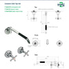 3Monkeez T-3MCSTS - Cleaners Sink Tap Set