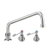 3Monkeez T-3MHS12  - Bench Mount & Basins Stops with 12" Spout