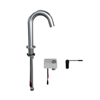 3Monkeez T-3MSS-GHMST21B - Gooseneck Bench Mounted Infrared Sensor Tap