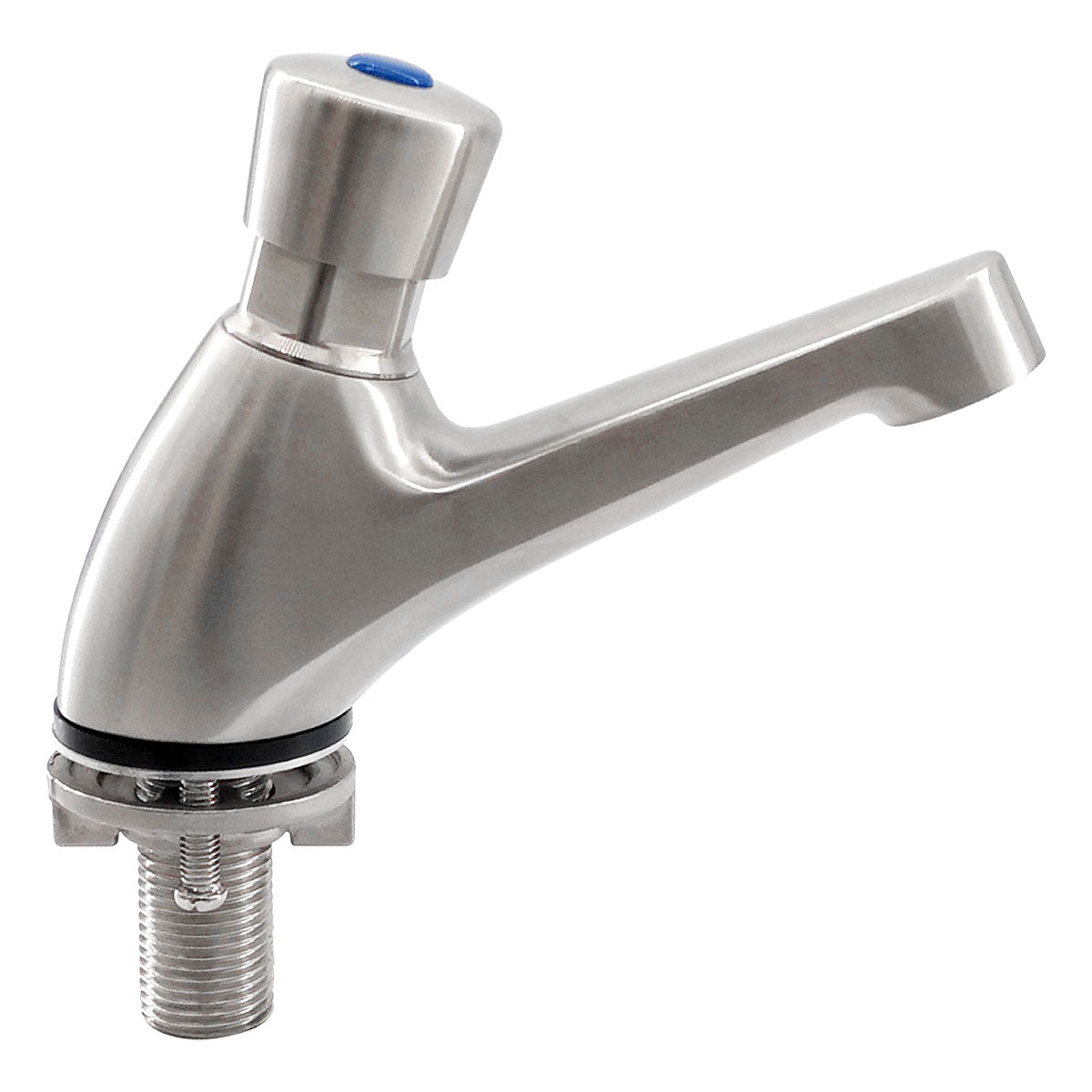 3Monkeez T-3MSS-PT18PB - Push Button Pillar Tap