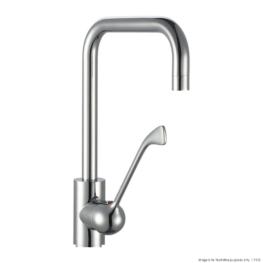 Sunmixer T20111 - Deck Mounted Faucet with Wrist-Action Handle