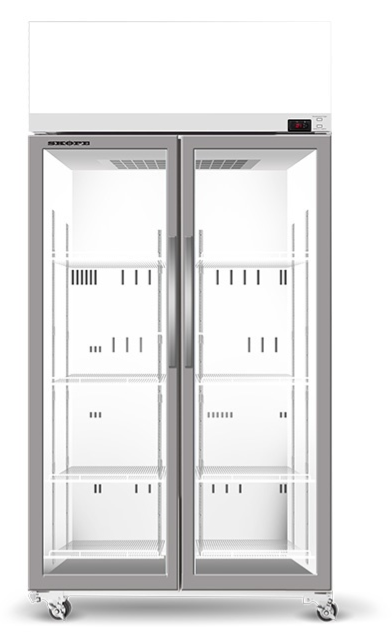 Skope TCE1000N 2 Door Upright Fridge