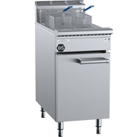 B+S Black TF-451S - Split Pan Turbo Fryer