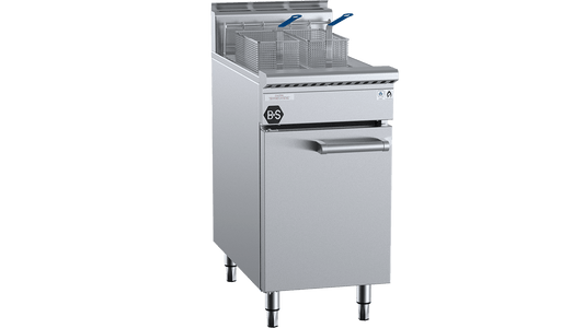 B+S Black TF-451S - Split Pan Turbo Fryer