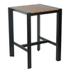 Café Solutions Teak Aluminium & Polywood Bar Table 800 x 800mm