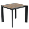 Café Solutions Teak Aluminium & Polywood Dining Table 800 x 1500mm