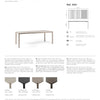 Nardi Tevere 147 Aluminium Outdoor Extendable Dining Table
