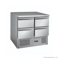 Thermaster GNS900-4D Compact Workbench Fridge