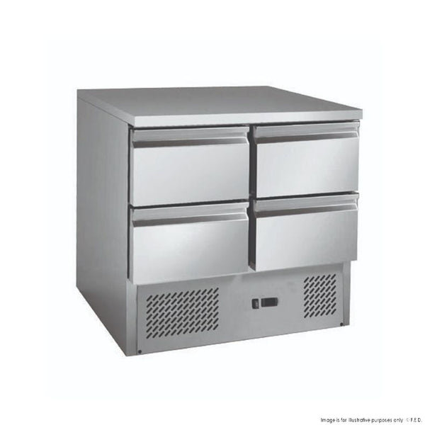 Thermaster GNS900-4D Compact Workbench Fridge