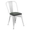 Café Solutions Tolix Chairs with Cushion