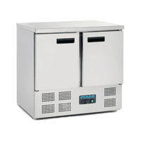 Polar U636-A - Double Door Counter Fridge