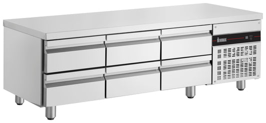 Inomak UBI71790LB - Low Boy Underbench Fridge