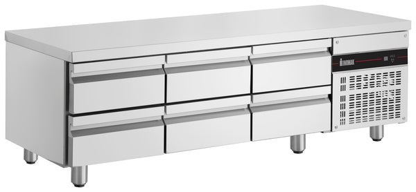 Inomak UBI71790LB - Low Boy Underbench Fridge