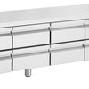Inomak UBI72240LB - Low Boy Underbench Fridge