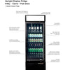 Bromic UC0550GDL-NR - Upright Display Fridge