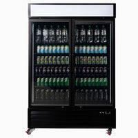 Bromic UC1250GDL-NR - Upright Display Fridge
