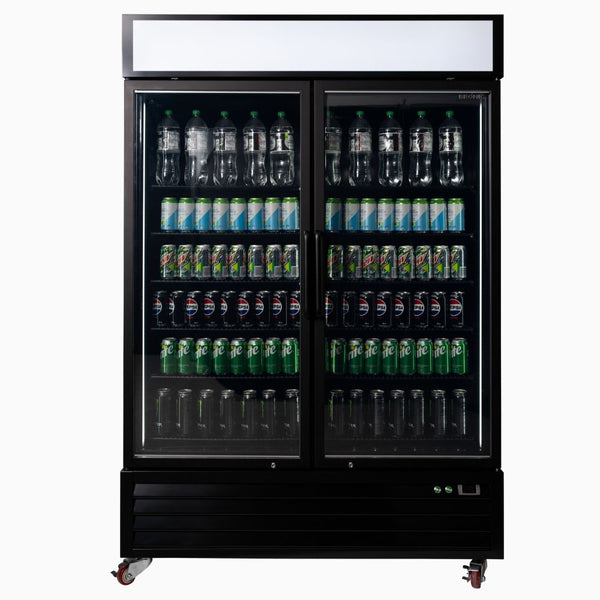 Bromic UC1250GDL-NR - Upright Display Fridge