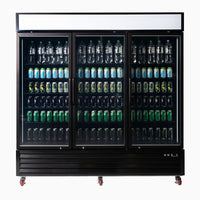 Bromic UC1980GDL-NR - Upright Display Fridge