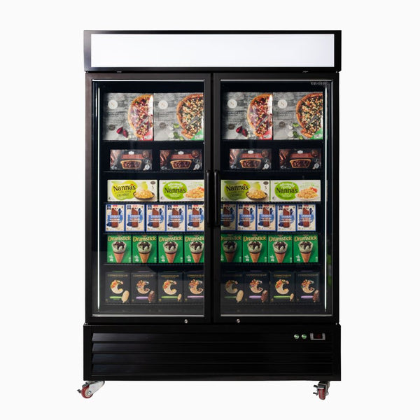 Bromic UF1250GDL-NR - Upright Display Freezer