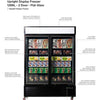 Bromic UF1250GDL-NR - Upright Display Freezer