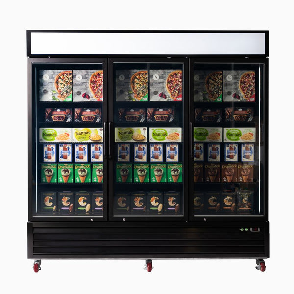 Bromic UF1980GDL-NR - Upright Display Freezer