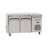 Exquisite USC260H - Two Solid Door Underbench Fridge