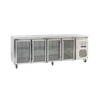 Exquisite USC550G - Four Glass Door Underbench Fridge