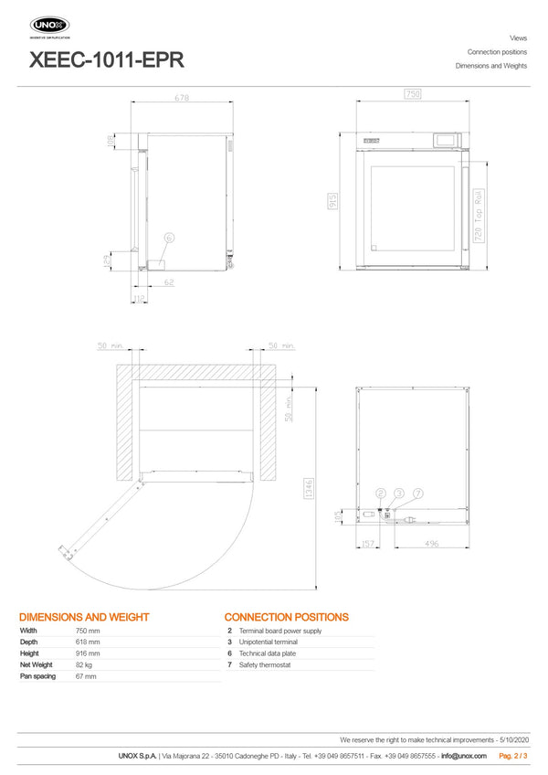 Unox EVEREO XEEC-1011-EPR - Food Preserver
