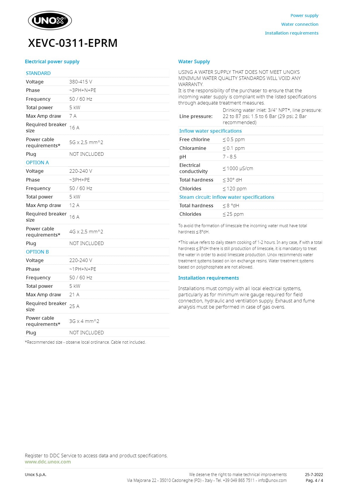 Unox Cheftop XEVC-0311-EPRM - Combi Oven