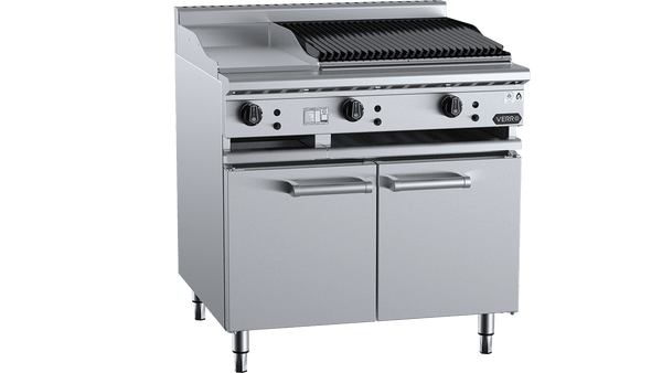 B+S Verro VBT-GRP3-CBR6 - Cabinet Mounted Combination Cook Top