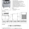 B+S Verro VBT-GRP3-CBR6 - Cabinet Mounted Combination Cook Top