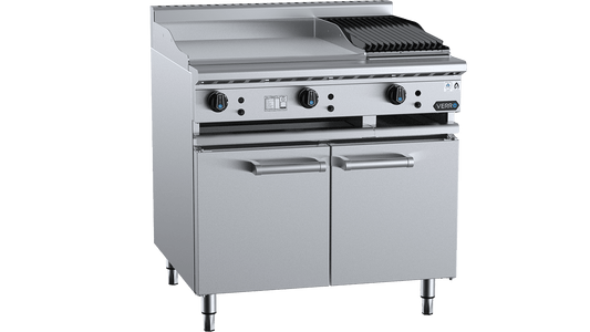 B+S Verro VBT-GRP6-CBR3 - Cabinet Mounted Combination Cook Top