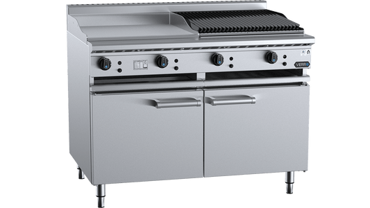 B+S Verro VBT-GRP6-CBR6 - Cabinet Mounted Combination Cook Top