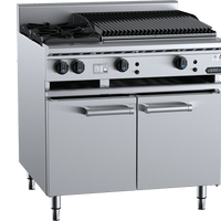 B+S Verro VBT-SB2-CBR6 - Cabinet Mounted Combination Cook Top