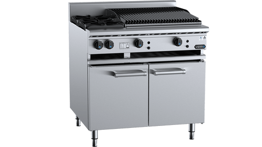 B+S Verro VBT-SB2-CBR6 - Cabinet Mounted Combination Cook Top
