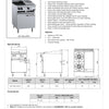 B+S Verro VBT-SB2-GRP3 - Cabinet Mounted Combination Cook Top