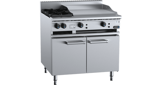 B+S Verro VBT-SB2-GRP6 - Cabinet Mounted Combination Cook Top