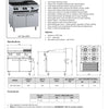 B+S Verro VBT-SB4-CBR3 - Cabinet Mounted Combination Cook To