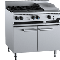 B+S Verro VBT-SB4-GRP3 - Cabinet Mounted Combination Cook Top