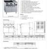 B+S Verro VBT-SB4-GRP3 - Cabinet Mounted Combination Cook Top