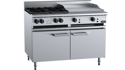 B+S Verro VBT-SB4-GRP6 - Cabinet Mounted Combination Cook Top