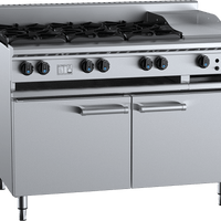 B+S Verro VBT-SB6-GRP3 - Cabinet Mounted Combination Cook Top