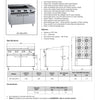 B+S Verro VBT-SB6-GRP3 - Cabinet Mounted Combination Cook Top