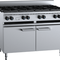 B+S Verro VBT-SB8 - Cabinet Mounted Eight Burner Boiling Top