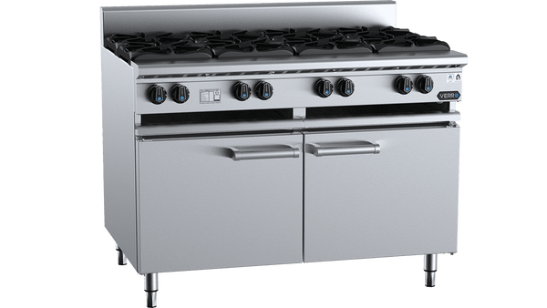 B+S Verro VBT-SB8 - Cabinet Mounted Eight Burner Boiling Top